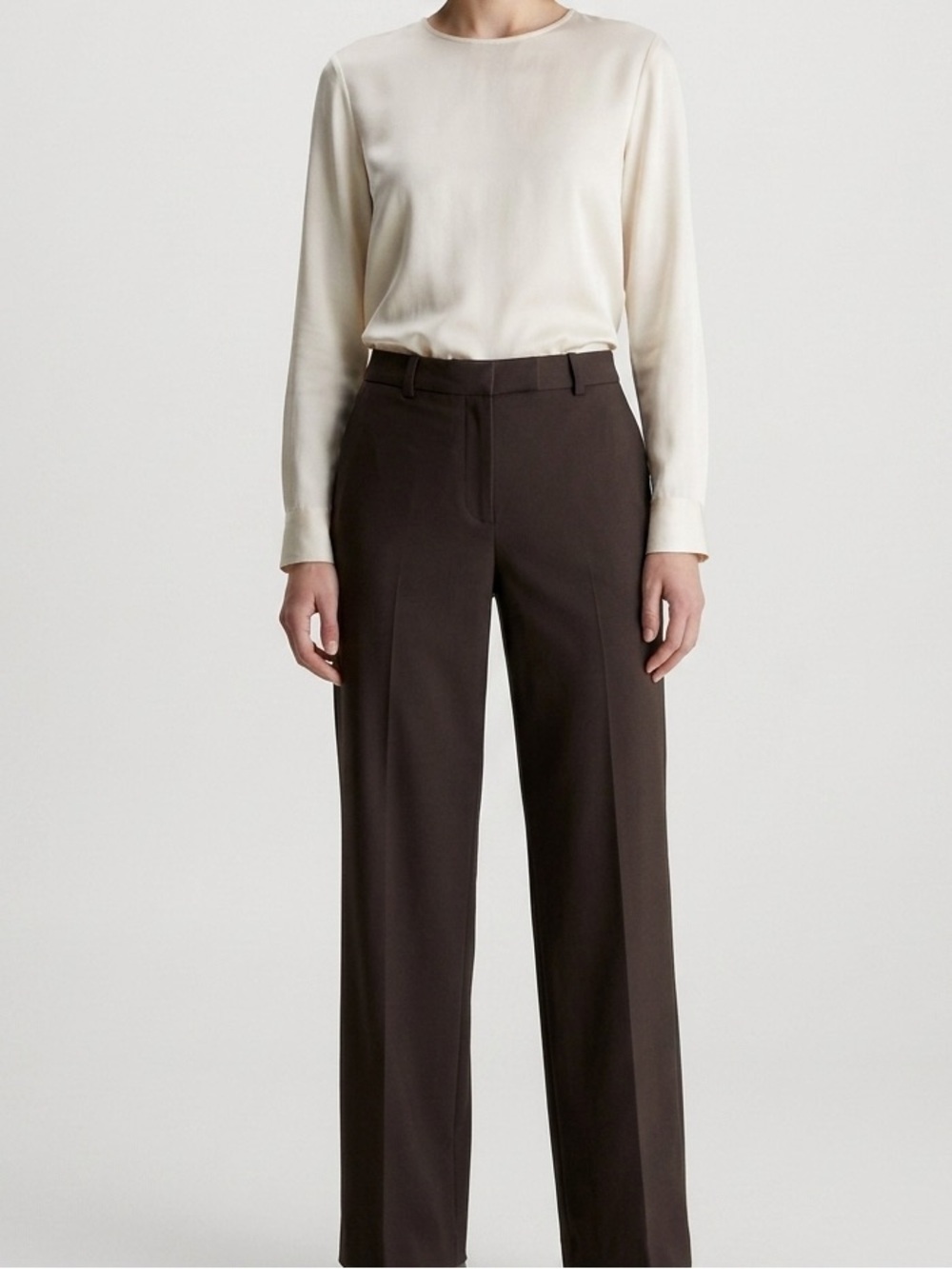 Calvin Klein Virgin Wool Trousers